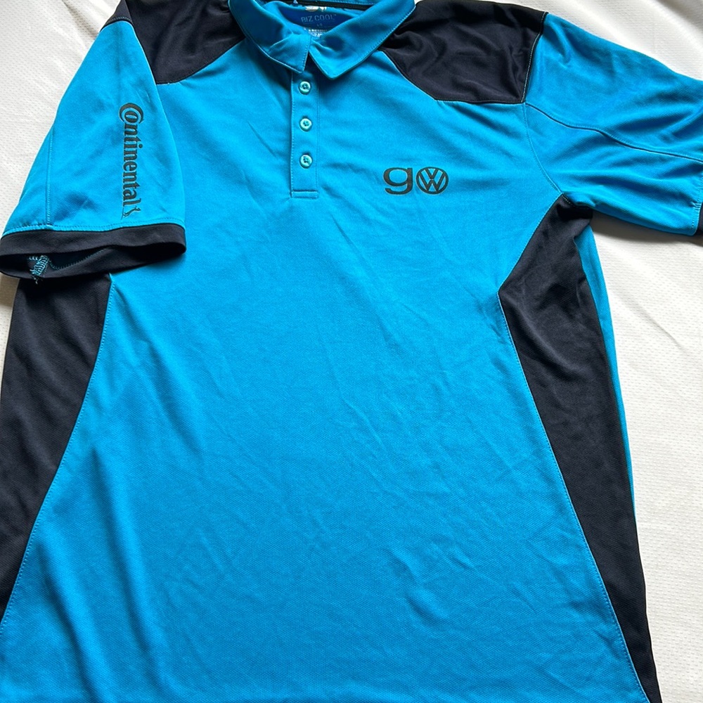 Guelph Volkswagen Polo Golf Shirt Large Dealership Employee Uniform